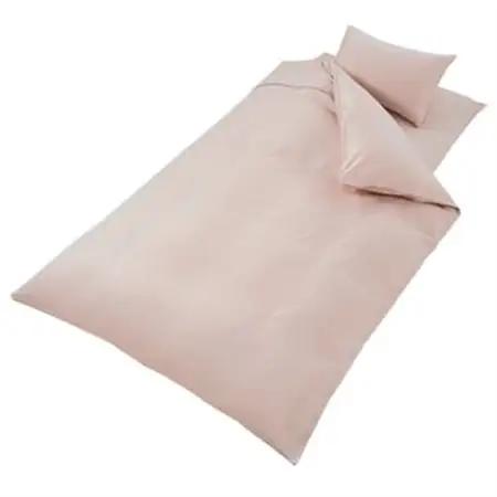 【シングル】カバー掛・敷・枕＆パジャマ(男女兼用Lサイズ)4点セット　色シャインローズ　抗菌防臭加工【1215667】