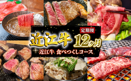 定期便 12回  特選近江牛食べつくしコース ( 定期便 1年 ステーキ肉 焼肉 焼き肉 定期便 ほほ肉 定期便 肉 モモ肉 定期便 バラ肉 定期便 肩ロース肉 定期便 赤身肉 定期便 サーロイン肉 定期便 リブロース肉 定期便 サイコロステーキ 肉 定期便 ホルモン 肉 定期便 赤身肉 定期便 サイコロ肉 希少部位 特選焼き肉 特選焼肉  黒毛和牛 お弁当 ブランド 肉 近江牛 定期便 毎月 定期便 三大和牛 お肉 国産牛肉 定期便 国産和牛肉 定期便 滋賀県 竜王 神戸牛 松阪牛 に並ぶ 日本三大和牛 