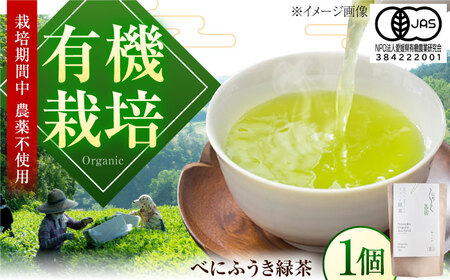 オーガニックのべにふうき緑茶 (85g×1個) BKBR001 緑茶