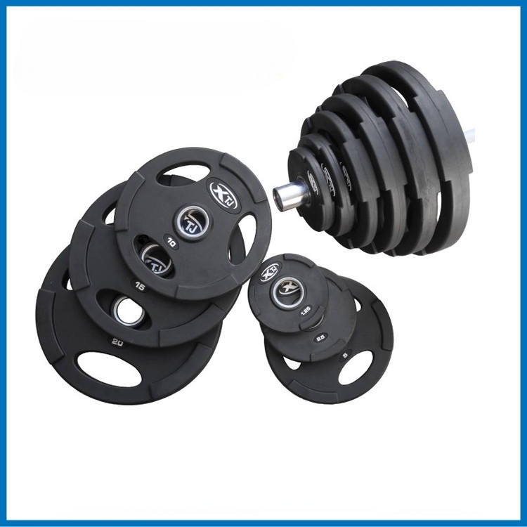 
            X-TJ PF001 ラバープレート 50Φ 107.5kgセット｜トレーニング フィットネス 器具 筋トレ スポーツ 運動 ダイエット  ※北海道・沖縄・離島への配送不可
          