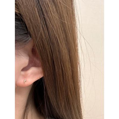 ふるさと納税 甲府市 K18 カミナリモチーフピアス(PE8226) |  | 02