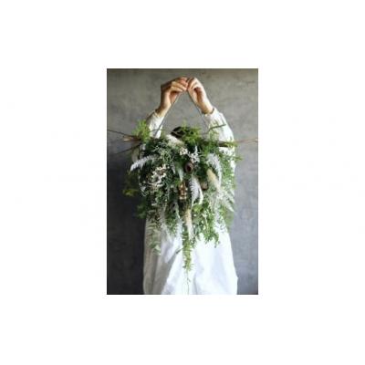 ふるさと納税 春日井市 Xmas限定　お花のクリスマスオブジェ(壁掛け) |  | 01