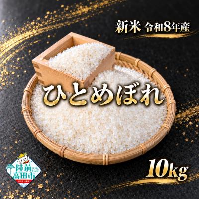 ふるさと納税 陸前高田市 ひとめぼれ 精米 10kg 及川産業 米 新米 お米 白米 ライス ご飯 お弁当