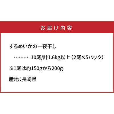 ふるさと納税 国東市 【訳あり】逸品!肉厚するめ烏賊一夜干したっぷり10尾(1.6kg以上) _1836R |  | 03