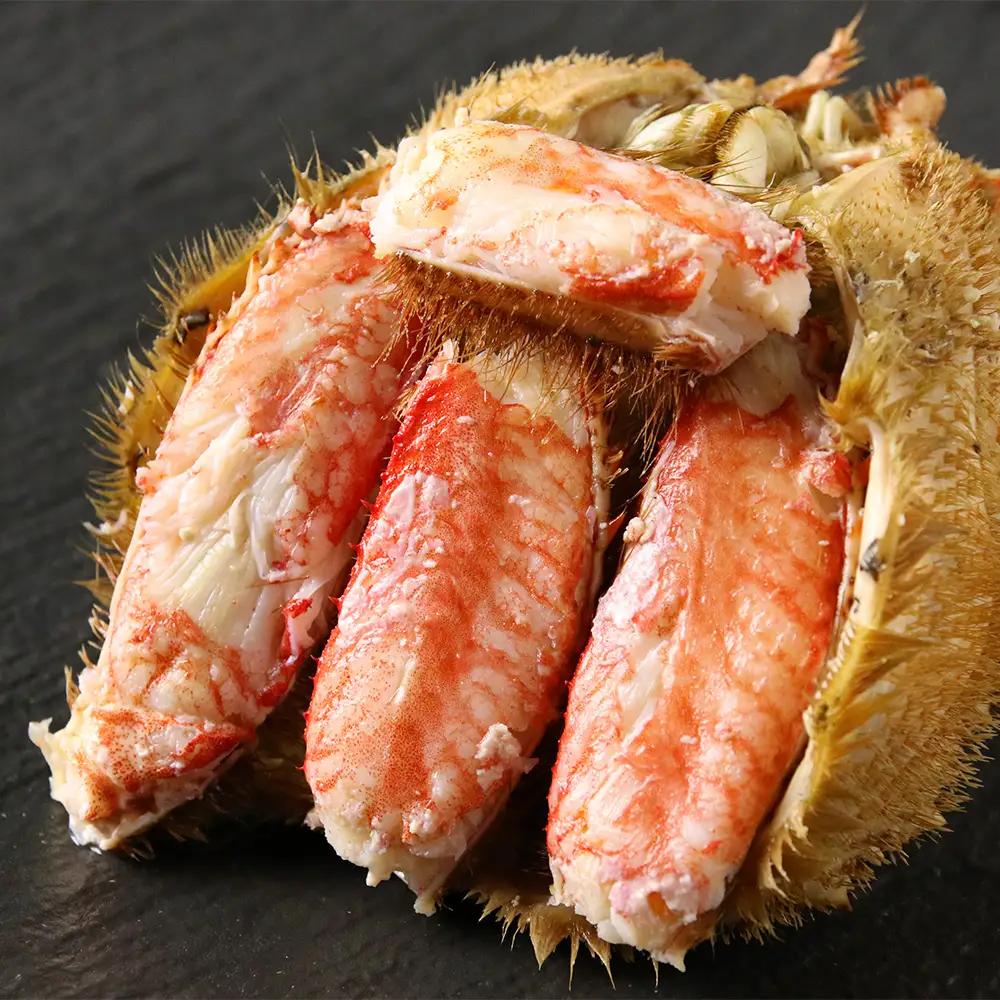 【特大】北海道産 冷凍ボイル毛ガニ (900g-1kg前後) 3尾 AS121