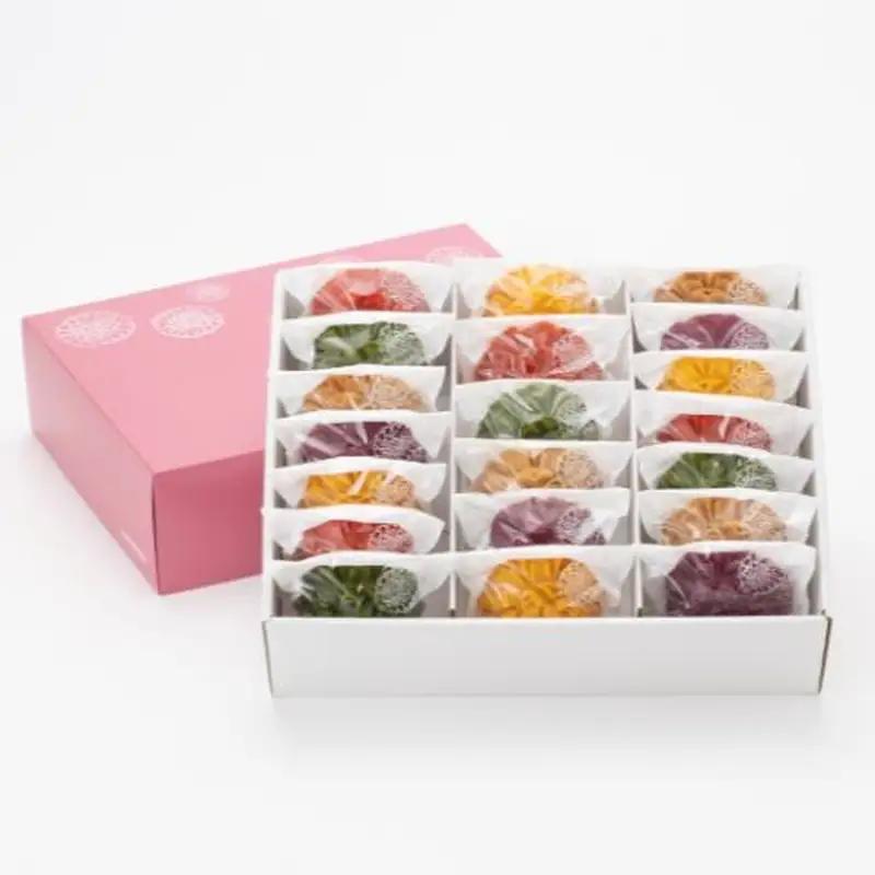 手土産 ギフト / 花咲かりん詰合わせ箱 5種20個入り【kkmn0008】