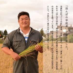 【定期便】特別栽培米ゆめぴりか 5kg×3回 北海道当麻町 舟山農産 減農薬 低農薬【AB-014】