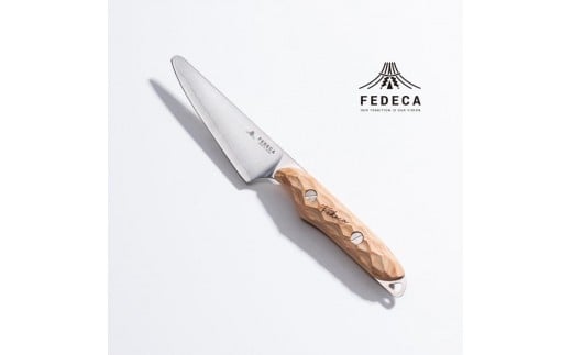 【FEDECA】FEDECAのこども包丁 名栗ホワイト 001059