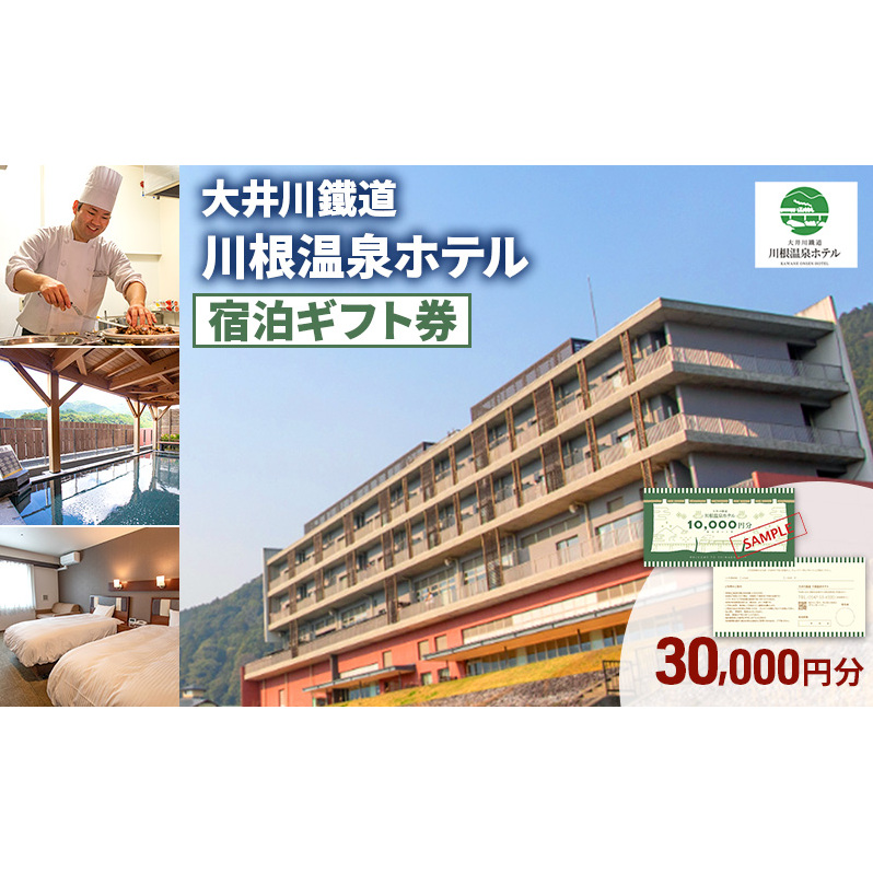 川根温泉ホテル 宿泊券 30,000円分 温泉 旅行 SL