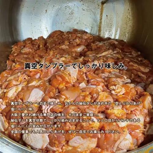 空とぶからあげ(塩にんにく味)　生タイプ1.2kg【配送不可地域：離島】【1742550】