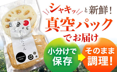 ＜先行予約＞【特別栽培農産物 認定】地元江北町産 佐賀れんこんパック 1kg（250g×4）【百武青果】真空パック 真空 蓮根 レンコン れんこん 野菜 佐賀 [HAE013]