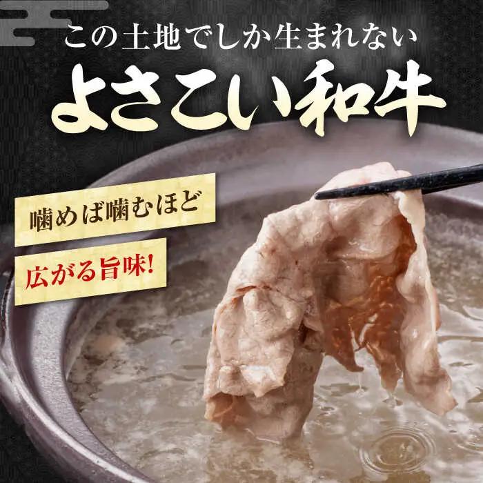 【12回定期便】高知県産 よさこい和牛 上赤身 しゃぶしゃぶ用 総計約12kg / 牛肉 牛肉しゃぶしゃぶ 牛肉 牛肉しゃぶしゃぶ 牛肉 牛肉しゃぶしゃぶ [ATAP126]