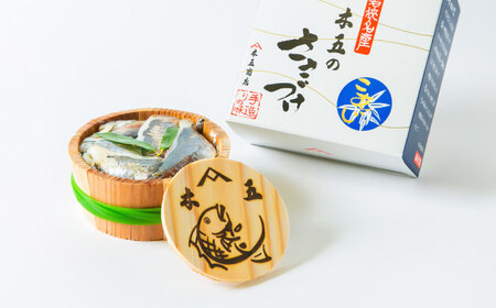 のどぐろささ漬けと小あじささ漬け 90g 平樽2樽 セット / さかな 魚 海鮮 おつまみ 小浜市 / 木五商店[BFDA011]