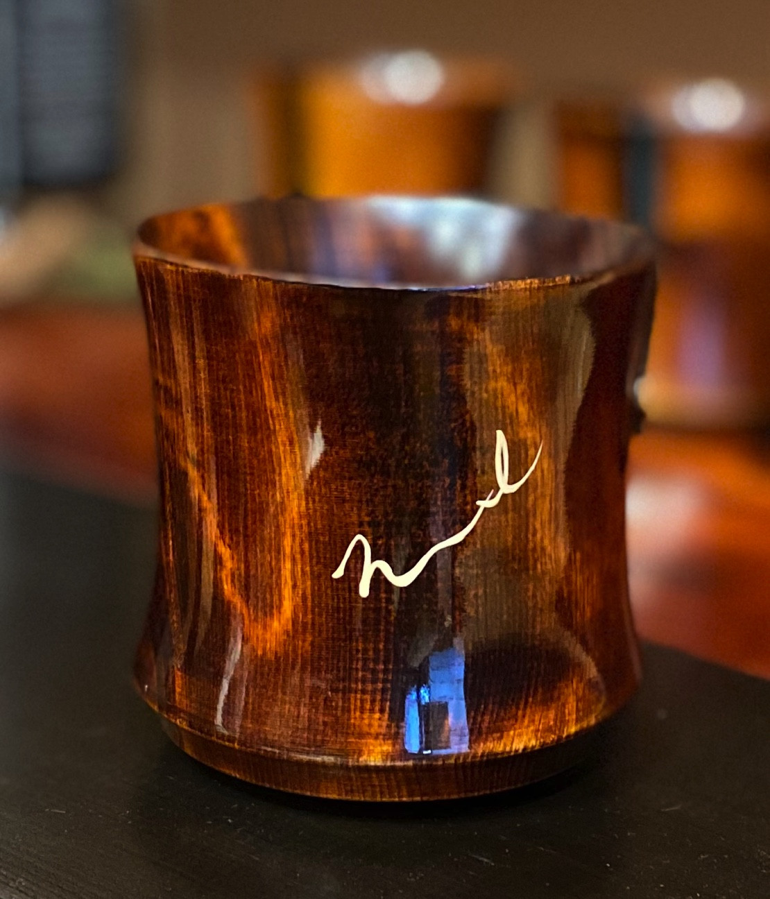 
            bamboo 杢 滋賀県長浜市/宗永堂 [AQCL001] 漆 漆器 カップ 湯呑み 工芸 湯呑 漆器 伝統工芸 高級 日本製 手作り 和モダン 美しい 茶器 おしゃれ 木製 ギフト プレゼント 特産品 職人技 天然素材 茶道具 上品 デザイン 人気 ギフト
          