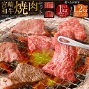 【ふるさと納税】＜宮崎和牛 焼肉用 1kg＞または＜宮崎和牛 焼肉セット 計1.2kg＞※入金確認後、2025年2月より順次出荷します。セット モモ 焼肉 花いちもんめ 牛肉 肉 宮崎牛 和牛 国産 焼肉 ウデ モモ 特産品 キャンプ 宮崎県 高鍋町 【冷凍】