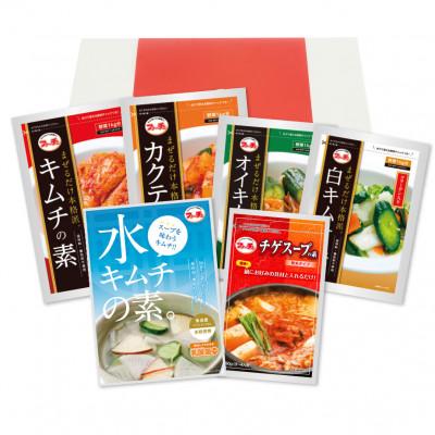 ふるさと納税 郡山市 キムチの素ギフトセット(簡単プロの味)6袋入