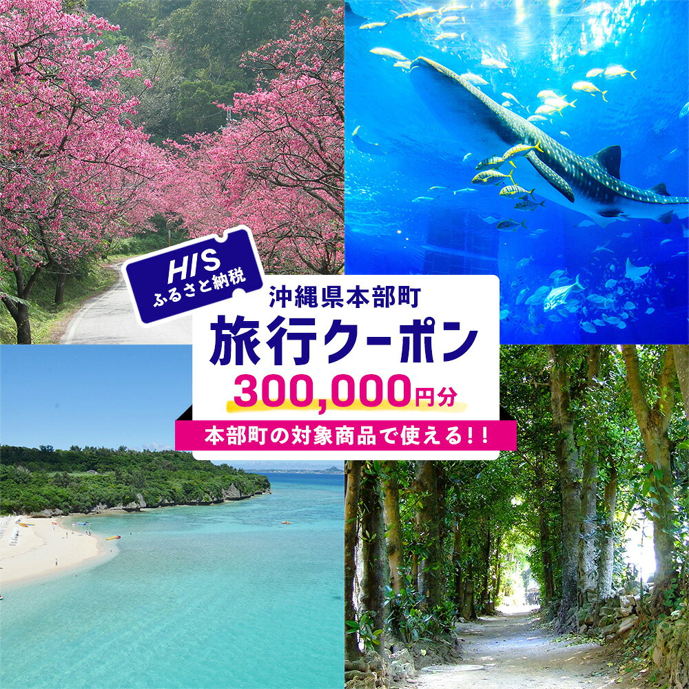 【ふるさと納税】【沖縄県本部町】HISふるさと納税旅行クーポン 300,000円分