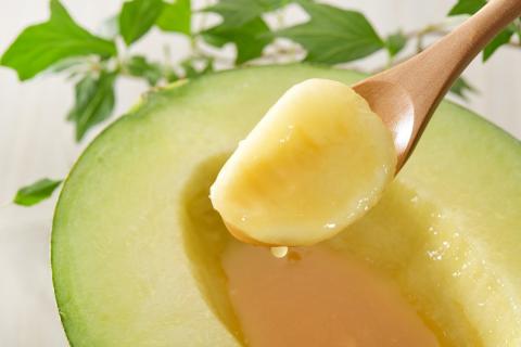 【2025年8月前半発送】最高等級秀品メロン緑肉大玉2玉東日流グリーン青森産