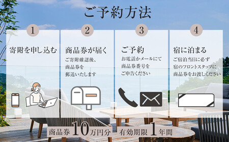 江之浦リトリート凛門　商品券（10万円分）