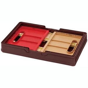 折りたたみ収納ボックス　バーガＣＯＮミックス　528668　7-218