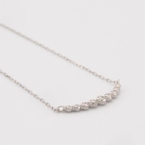 PT900/PT850 0.1ct ダイヤモンド ペンダントネックレス　FHH-019835