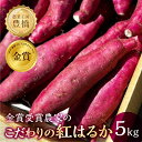 【ふるさと納税】金賞受賞 紅はるか 5kg 熟成 まるきん 伊藤農園 サツマイモ さつまいも 芋 高糖度 甘い 焼き芋 スイートポテト などに 採れたて 産地直送 道の駅とよはし 愛知県 豊橋市 送料無料