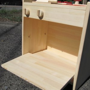 手作り木製ままごとキッチン KHM-C クリスマス クリスマスプレゼント プレゼント 誕生日プレゼント ままごと おままごと おもちゃ 玩具【007B-087】