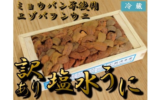 訳あり　塩水ウニ　100g×2パック【雲丹　うに　エゾバフンウニ　ミョウバン不使用　訳あり　わけあり　ワケアリ　無添加　北海道　広尾町】(S0031)