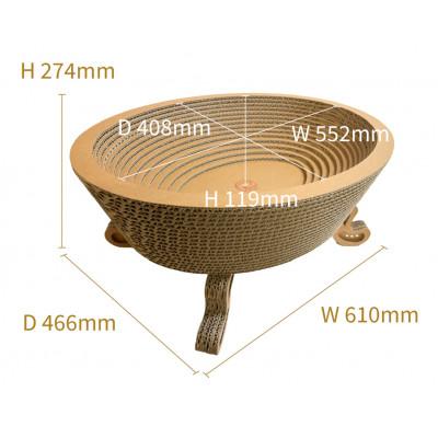 ふるさと納税 館山市 猫のおしゃれ爪とぎ「カリカリーナPace」グランデサイズ |  | 03