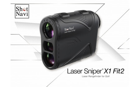 【訳あり】ショットナビ レーザースナイパーX1 Fit2 1000 カラー：ブラック
