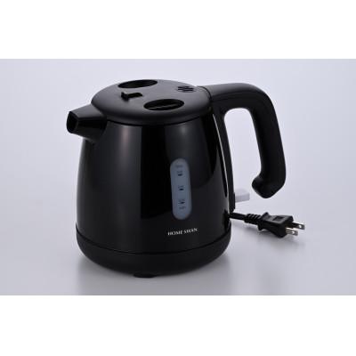 ふるさと納税 田上町 転倒湯漏れ防止機能付き　電気ケトル0.8L　黒 |  | 03