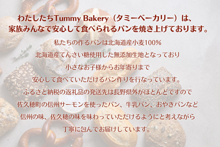 北八ヶ岳山麓の美味しい水と国産小麦で作る、毎日食べたいパンセット　３カ月定期便〔TB-03〕