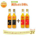 【ふるさと納税】御浜柑橘 みかんジュース 贅沢しぼり 500ml×3本 セット【濃厚で甘味の深いジュース】