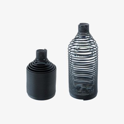 ふるさと納税 磐田市 SPRING VASE (flower vase)スタンダード型　ブラック |  | 01