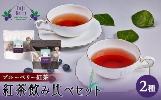 
            Fuji Berry ブルーベリー紅茶飲み比べセット（2袋×2）
          