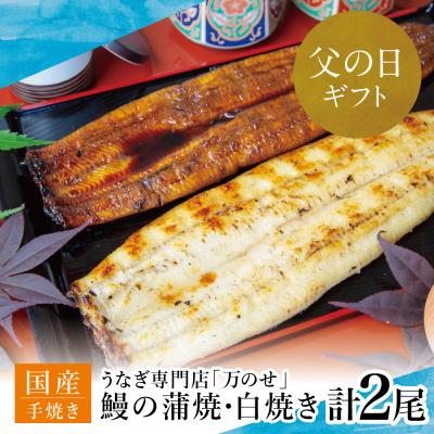 ふるさと納税 南さつま市 【父の日ギフト】鹿児島県産鰻うなぎ専門店「万のせ」うなぎ蒲焼・白焼きセット