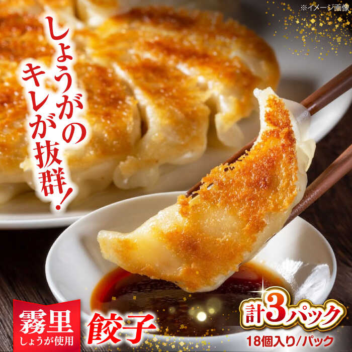 【ふるさと納税】餃子家 龍 霧里 しょうが 餃子 セット ギョウザ ぎょうざ 餃子 焼き餃子 おかず 冷凍食品 ギョーザ 冷凍餃子 冷凍ぎょうざ 中華 惣菜 食品 贈答 ギフト 特産品 産地直送 取り寄せ広島 三次 8000円 1万円以下 国産 三次市 / 広島三次ワイナリー[APAZ046]