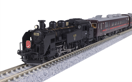 数量限定「SL冬の湿原号」C11 171+14系500番台 6両セット（1/150スケール精密鉄道模型） F4F-7753