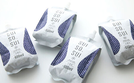 水素水 330ml×20本 おいしい水 パウチ【飲料 水素入り ソフトドリンク 人気 おすすめ 広島県 福山市】ふるさと納税 福山市