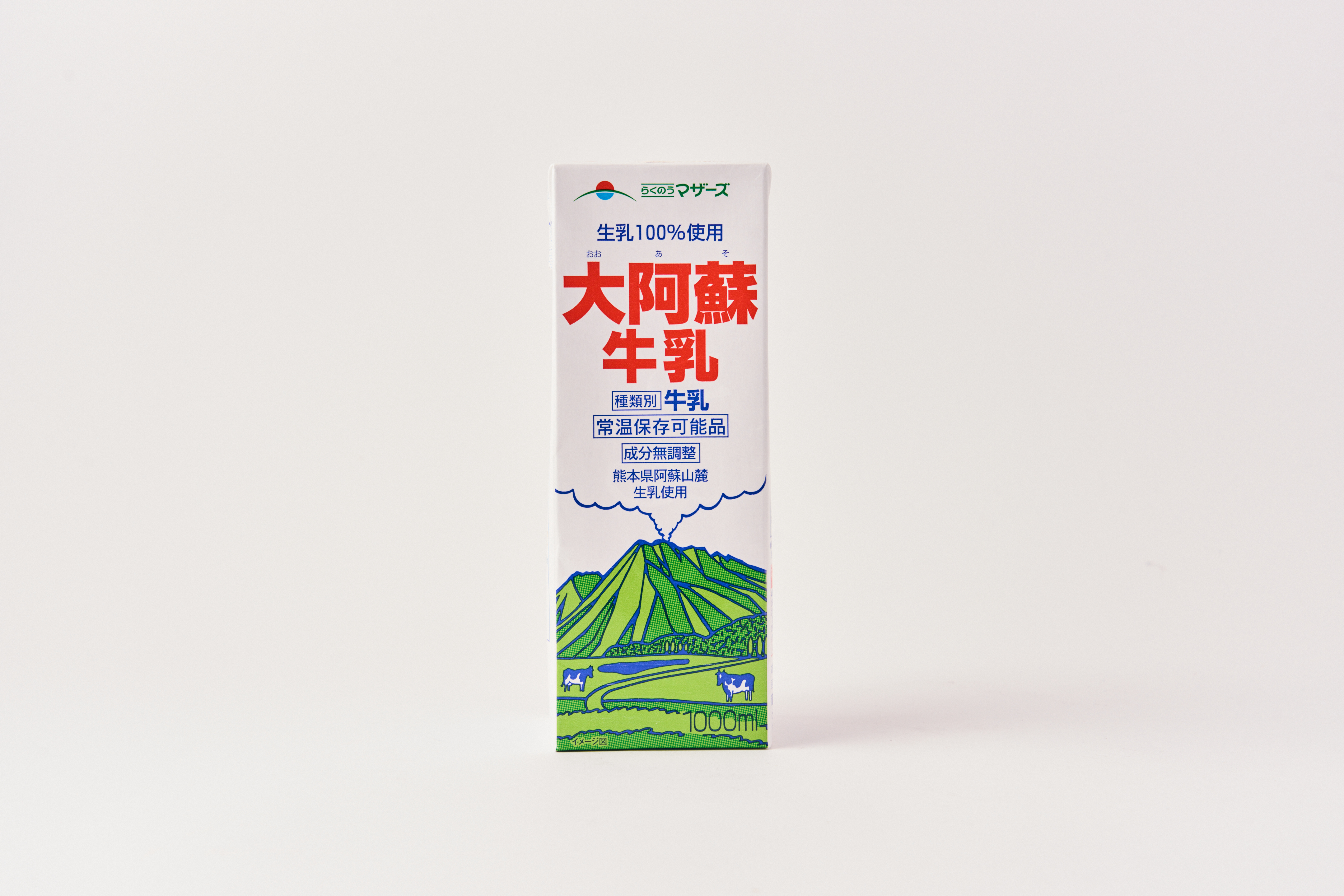 大阿蘇 牛乳 1L×6本 計6L 紙パック ミルク 成分無調整牛乳 生乳