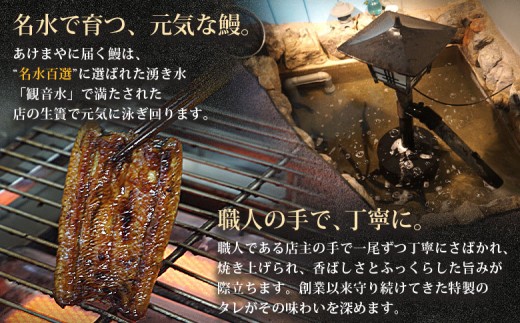 ＜あけまやのうなぎ茶漬け 1個セット＞『10営業日以内に発送予定』タレ 番茶 真空パック 鰻 ウナギ 手焼き 名水百選 湧水 鰻茶漬け お茶漬け ご飯 ごはん ご飯のお供 蒲焼き ひつまぶし グルメ 