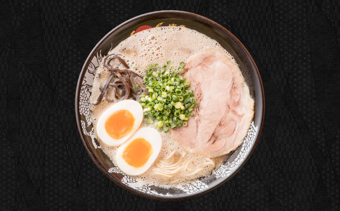 博多一幸舎豚骨ラーメン1箱（4食入り） 《築上町》【慶史株式会社】 拉麺 らーめん ラーメン [ABEU002]