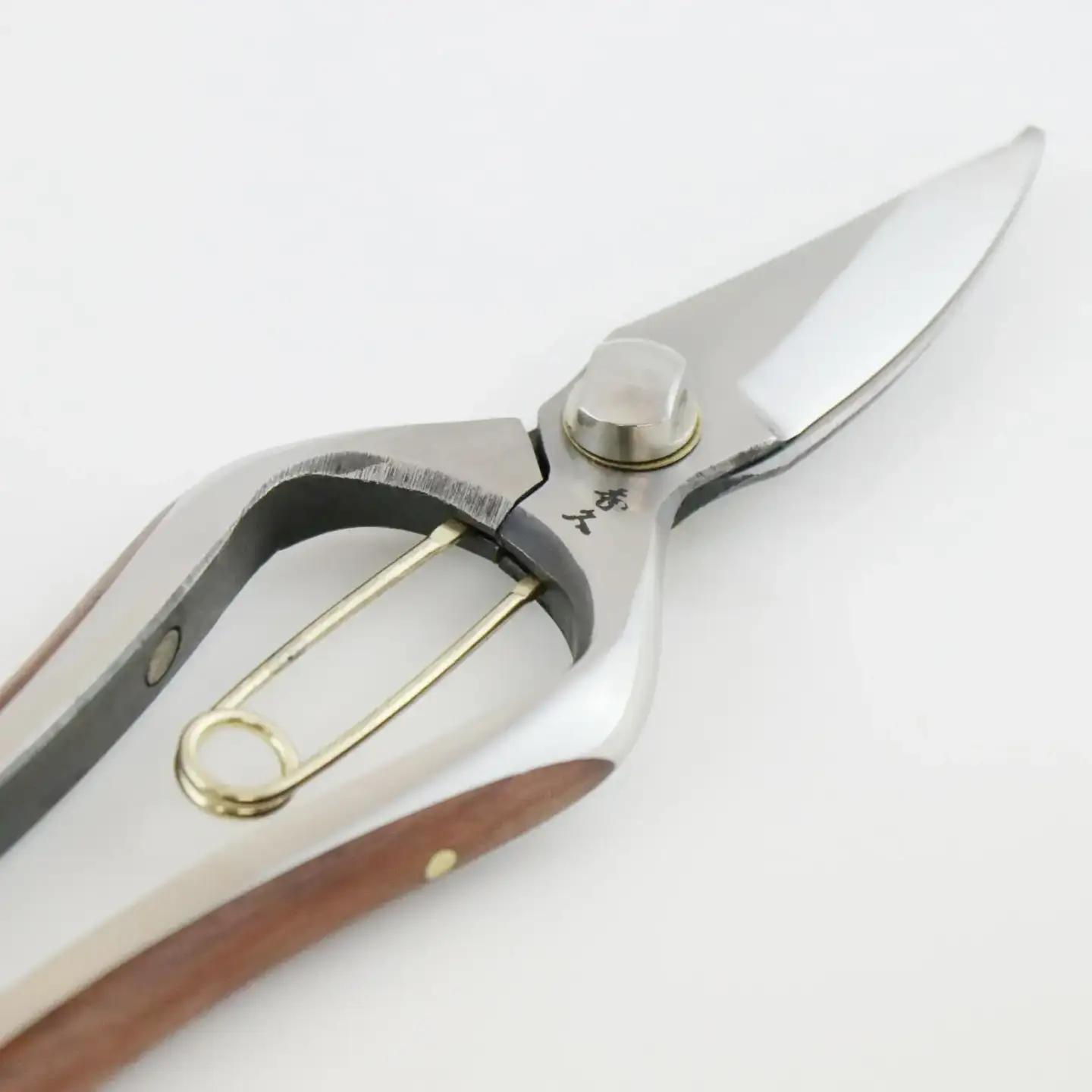 本鍛造剪定鋏SP bubinga T107 [外山刃物] 燕三条製 盆栽 プロ仕様 園芸鋏 宗家秀久