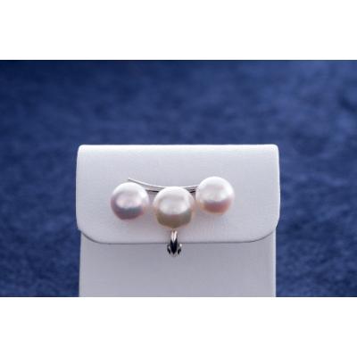 ふるさと納税 鳥羽市 あこや真珠イヤリング(30-39) |  | 01