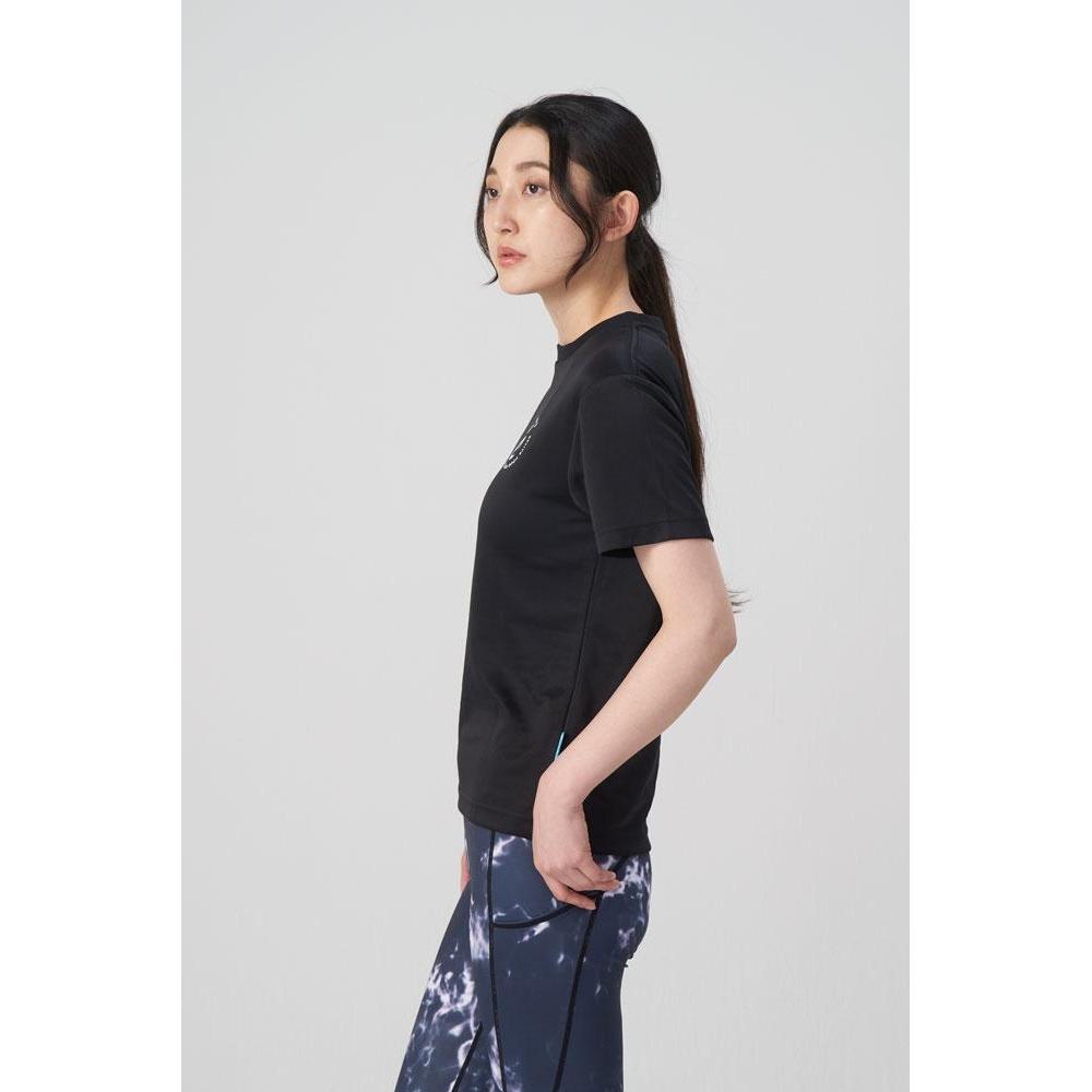 リライブスポーツ/半袖/ブラック（Sサイズ）【ファッション 服 Tシャツ カットソー 衣料 トップス 人気 女 男 スポーツ ゴルフ ウェア アウトドア 仙台市 リラックス カジュアル シンプル トレ
