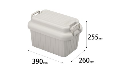 コンテナボックス ベリアスボート SS グレー 蓋つき コンテナボックス 収納コンテナ アウトドア boxコンテナ 屋外収納 収納ケース 新生活 一人暮らし 【010S051】