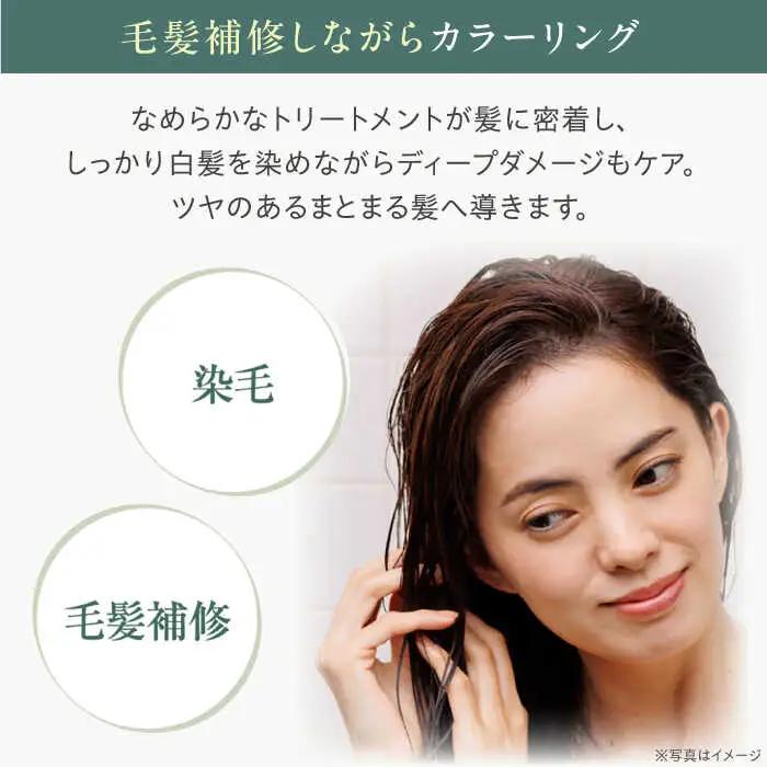 【5本入】リシリアフレル カラートリートメント 専用ボトル+詰め替え用パウチセット 糸島市 / 株式会社ピュール トリートメント 白髪染め [AZA174]
