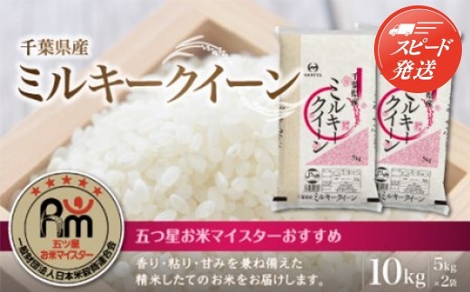 
                  【最短2～7営業日出荷】令和7年産 千葉県産ミルキークイーン10kg (精米5kg×2袋) ふるさと納税 米 千葉県産 大網白里 コシヒカリ 精米 こめ 送料無料 E016
                