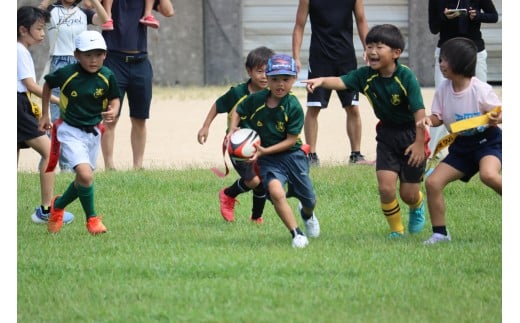 ラグビー体験 長門市 体験プログラム 