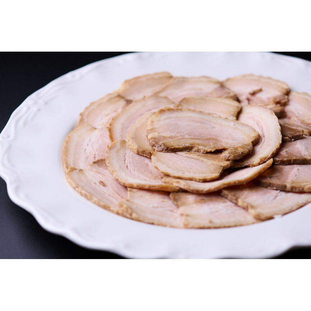 【ふるさと納税】【お届け開始月が選べます】お肉屋さんのバラ焼豚（約1.2kg／10g×20枚×6袋）全3回
